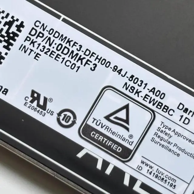 Alt view image 3 of 3 - 100%US English For Latitude 5400 5401 5410 5411 7400 7410 laptop keyboard backlight DMKF3 0DMKF3
