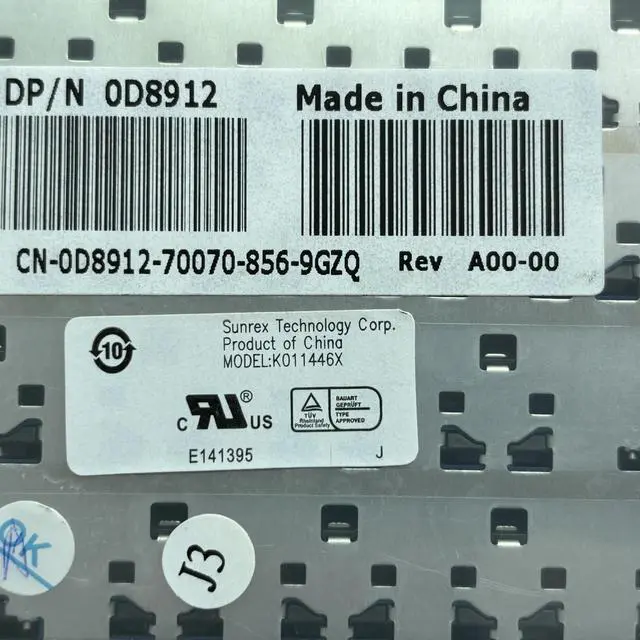 Alt view image 3 of 3 - 100%Japanese JP For Inspiron 1200 2200 Laptop Keyboard D8912 0D8912