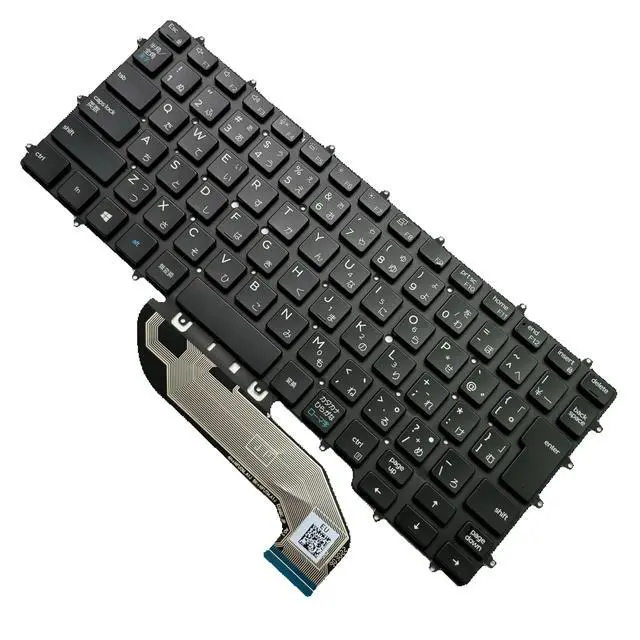 Alt view image 2 of 3 - JA JP Japanese For Latitude 7400 9410 2-In-1 laptop keyboard backlight NSK-EUABC G9FK9 0G9FK9