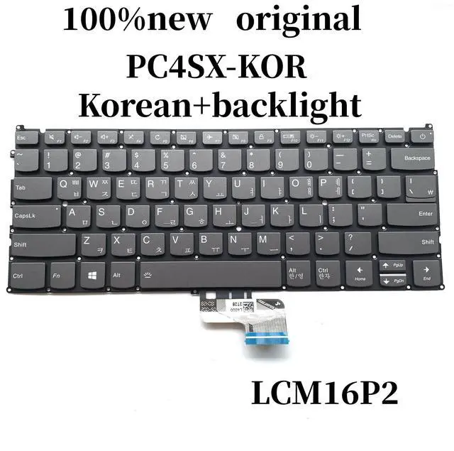 Main image of 100%KOR korean Backlit Keyboard For 720S 720S-13 PC4SX-KOR LCM16P2 PK131491B00 PK131491A03