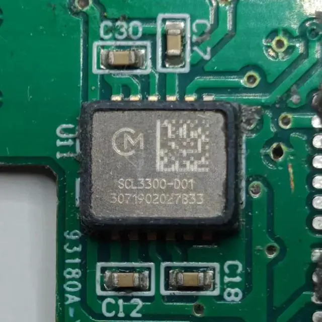 Alt view image 3 of 3 - SCL3300-D01 3-axis inclinometer with angle output and digital SPI interface Sensor modules