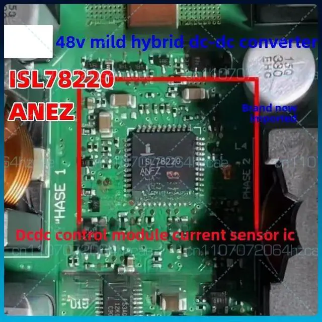 Alt view image 3 of 3 - ISL78220ANEZ for Land Rover Jaguar 48V light mix DCDC module computer current sensing chip