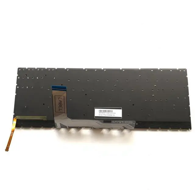 Alt view image 2 of 3 - 100%BE AZERTY layout For15-EN 15-EK 16-B 16-C laptop keyboard TPN-Q236 Q265 Q267 Q238 with backlight