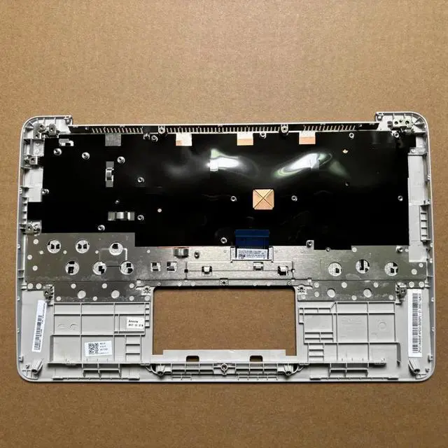 Alt view image 3 of 4 - 100%US English For C200 C200MA Laptop keyboard Palmrest Assembly Upper case cover No-backlight 90NB05M1