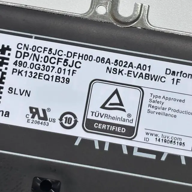 Alt view image 3 of 3 - 100%Slovenia SL SV For Latitude 7300 5300 5310 2in1 keyboard with backlight CF5JC 0CF5JC