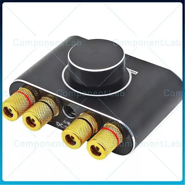 Alt view image 2 of 3 - For 50W Mini Bluetooth Amplifier Board 12V HiFi Audio Player Support TF Card Home Car Speaker Use