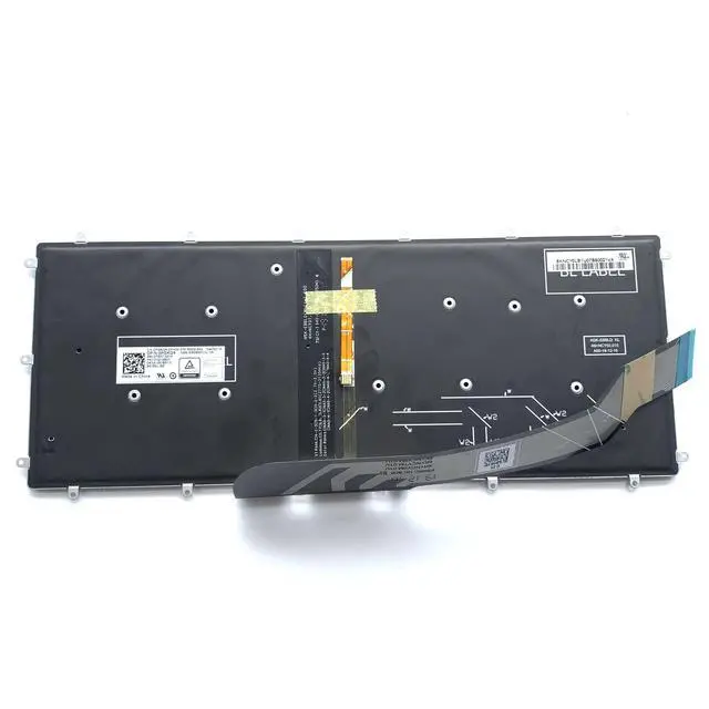 Alt view image 2 of 3 - 100%Belgium For Inspiron 13 5368 5369 5370 5378 5379 5568 5578 7368 7378 7569 7579 Keyboard Backlit PGKG9