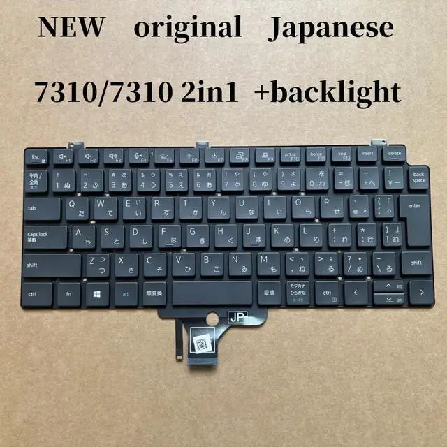 Main image of 100%JA JP Japanese For latitude 7310 2in1 laptop keyboard with backlight 397JM 0397JM