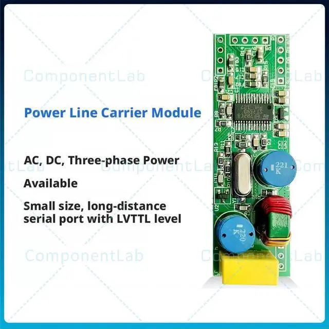Main image of For ST ST7540 Power Line Carrier Communication PLC Module Development Board DC ThreePhase Compatible