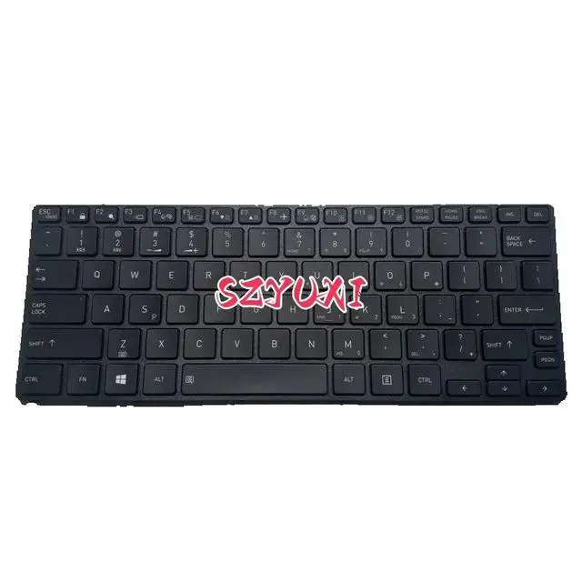 Alt view image 3 of 3 - 100%US english For Dynabook Tecra A40-G laptop keyboard with backlight NSK-VE2BN 9Z.NGZBN.201