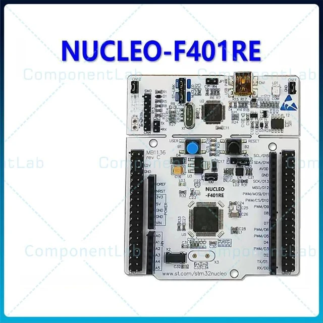 Main image of NUCLEO-F401RE Nucleo-64 Dev Board STM32F401RET6 Cortex-M4 ST-LINK