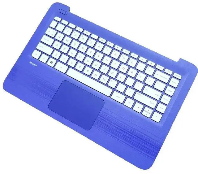 Alt view image 3 of 4 - 100%US English Forstream 14-AX laptop keyboard Palmrest Assembly Top cover
