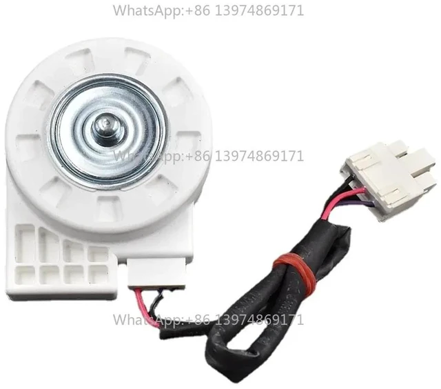 Alt view image 2 of 3 - Cooling Fan Motor For Refrigerator 50240401000Q DC 12V 4W ZWF-02-4 Fridge Radiator Freezer Parts