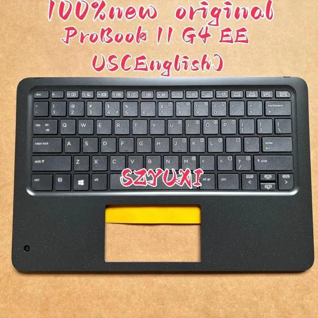 Main image of 100%US English ForProbook 11 G4 EE laptop keyboard Palmrest Assembly TOP cover No-backlight L58584-001