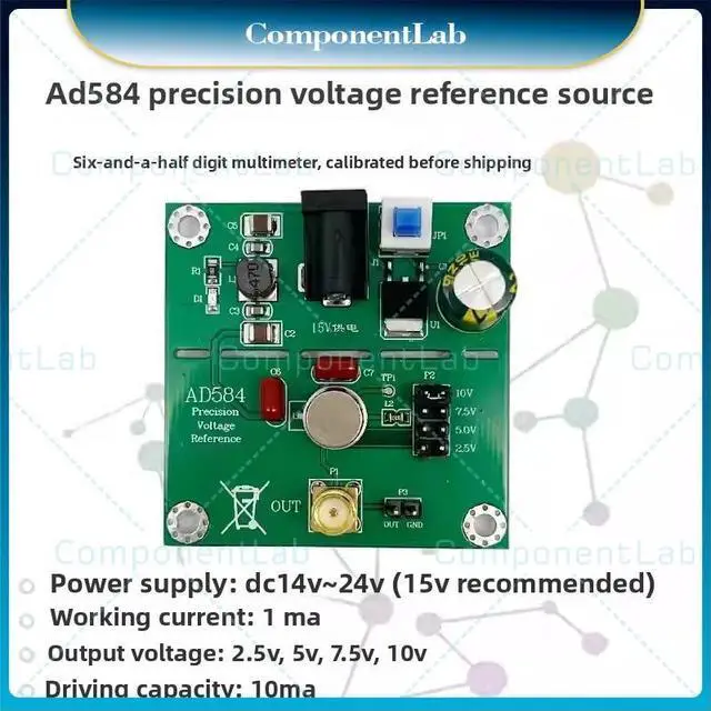 Main image of AD584 voltage reference 2.5V/5V/7.5V/10V high-precision reference voltage source Voltage meter calibration