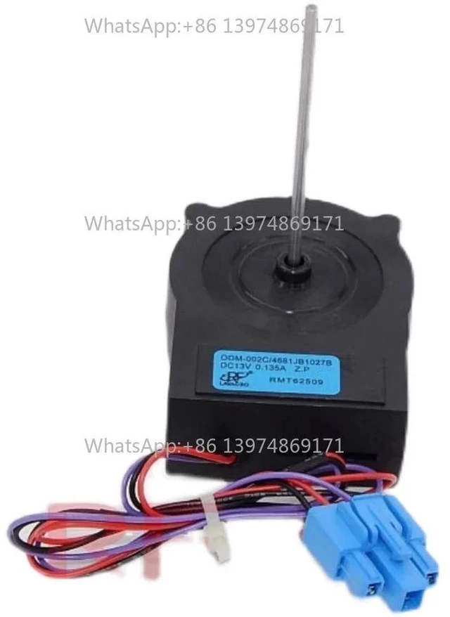 Alt view image 2 of 2 - Cooling Fan Motor 4681JB1027B For Refrigerator ODM-002C DC13V Fridge Radiator Freezer Parts