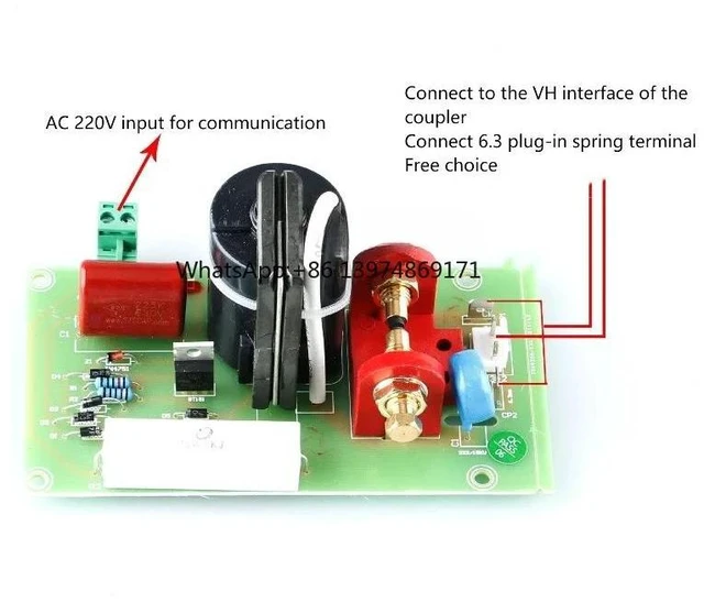 Alt view image 2 of 3 - AC220V Input High Frequency Board Arc Ignition Board Plasma TIG Welding Modification