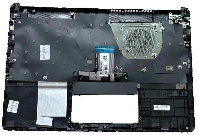 Alt view image 2 of 3 - 100%US English For14-DQ laptop keyboard Palmrest Assembly TOP cover No-backlight L61504-001