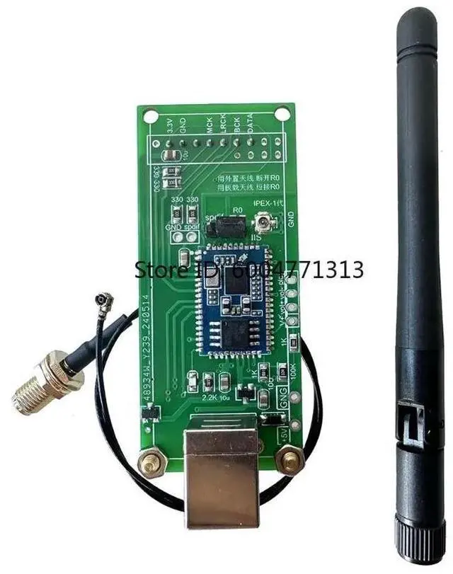 Alt view image 2 of 3 - QCC5181 Bluetooth 5.4 USB DAC Audio Receiver Module LDAC APTX-HD HiFi Lossless Sound Audio Adapter
