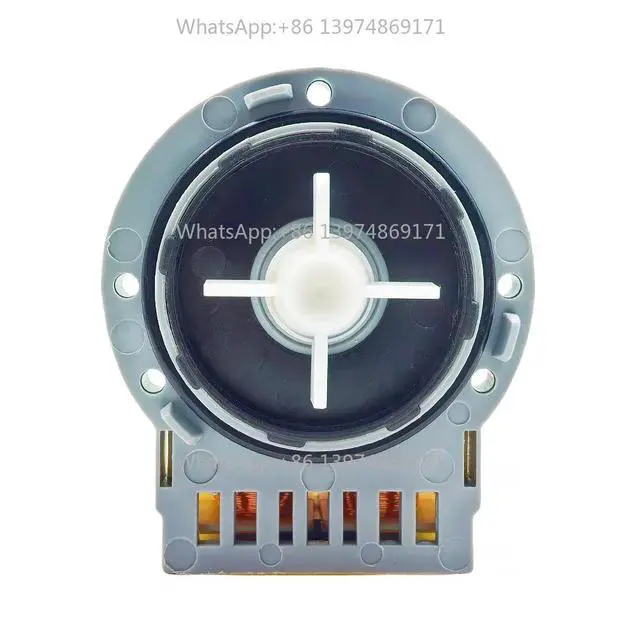 Alt view image 2 of 3 - For Washing Machine DC31-30008D Drain Pump Motor 220-240V 50Hz 30W/15W 3000r/min Washer Drainage Parts