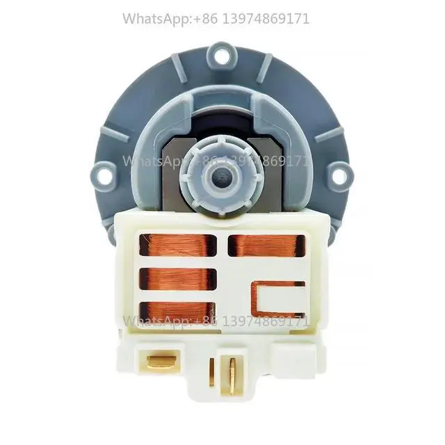 Alt view image 3 of 3 - For Washing Machine DC31-30008D Drain Pump Motor 220-240V 50Hz 30W/15W 3000r/min Washer Drainage Parts