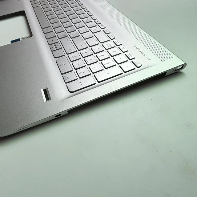 Alt view image 3 of 3 - 100%Canadian TPN-C122 For15-AE Laptop Keyboard Palmrest Upper TOP Cover with-backlight 812726-DB1