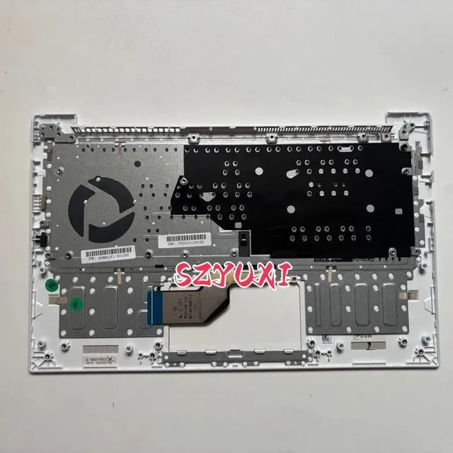 Alt view image 2 of 3 - 100%US English GOLD For X330 X330UA laptop keyboard Palmrest Assembly TOP cover C case backlight 90NB0JF1