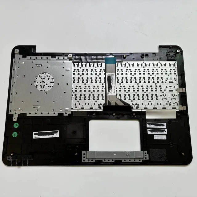Alt view image 2 of 3 - 100%US English For X555 X555BA Laptop keyboard Palmrest Assembly top cover C case silver 90NB0D22
