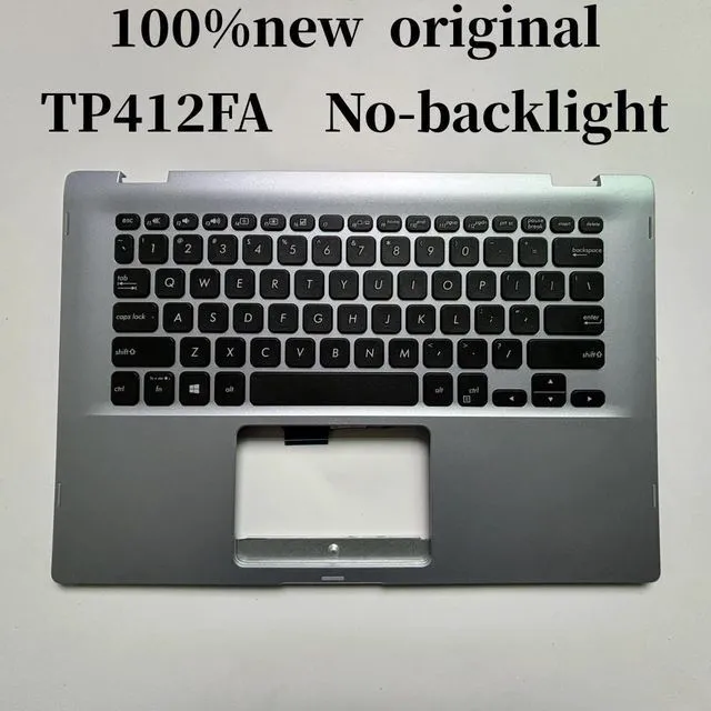 Main image of 100%US English For TP412 TP412FA laptop keyboard Palmrest Assembly No-backlight 90NB0N32-R30US0