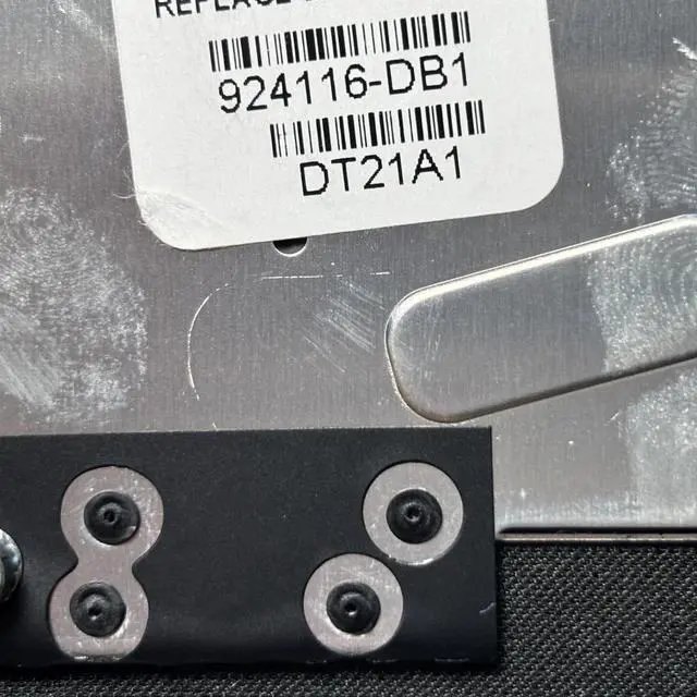 Alt view image 3 of 3 - 100%CAN/FR Forpavilion 14-BA 14T-BA Laptop Keyboard Palmrest Upper TOP Cover with backlight 924116-DB1