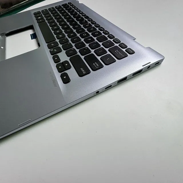 Alt view image 3 of 3 - 100%US English For TP412 TP412FA laptop keyboard Palmrest Assembly No-backlight 90NB0N32-R30US0