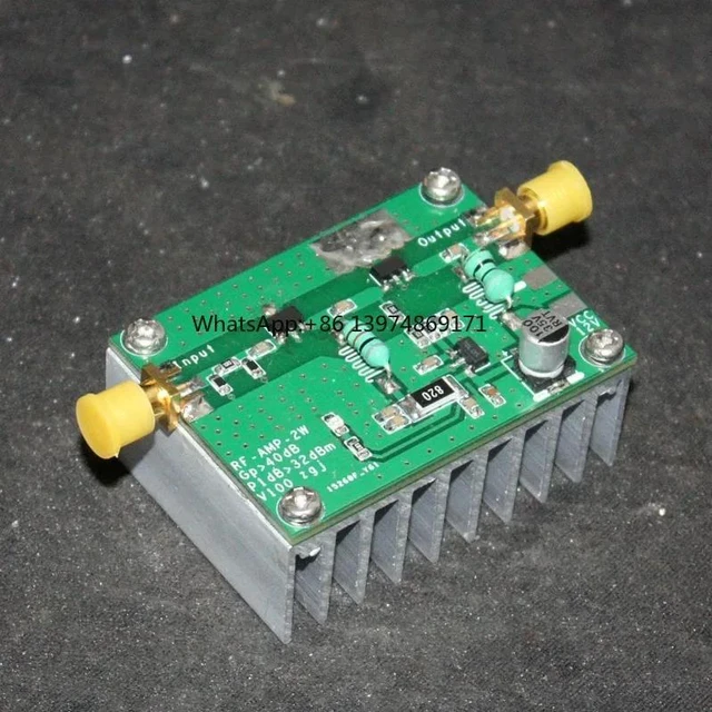 Main image of 600MHz 2W RF Broadband Power Amplifier 40dB High Frequency Signal Amplifier Module