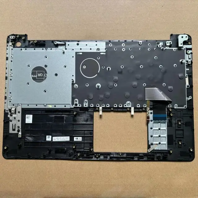 Alt view image 2 of 3 - 100%US English For 5583 5584 laptop keyboard Palmrest Assembly TOP cover W/backlight WP5GG KF1RD