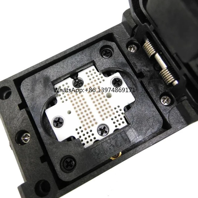 Alt view image 2 of 3 - Flip Probe BGA152 BGA132 Test Socket DIP48 Adapter FLASH Chip Burning Socket IC Chip Test Programming Socket