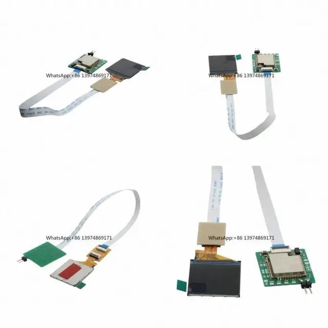 Alt view image 2 of 4 - 1.3 Inch Mini Instrument Panel Virtual Cockpit Radar Interface DIY Modified Accessories For RC Airplane RC Car Hobby Model Parts