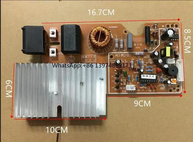 Alt view image 2 of 3 - 2100w induction cooker motherboard touch screen induction cooker universal board circuit board conversion board high power