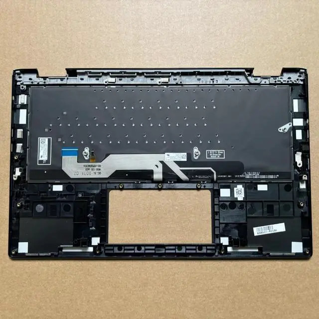 Alt view image 2 of 3 - 100%US English For UX362 UX362FA Laptop keyboard Palmrest Assembly Upper case cover backlight 90NB0JC1-R31US0