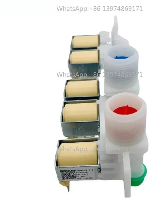 Main image of Electric Water Inlet Solenoid Valve DC97-15459K For Drum Washing Machine 220V C-076-19-B13 Five-head Washer Part
