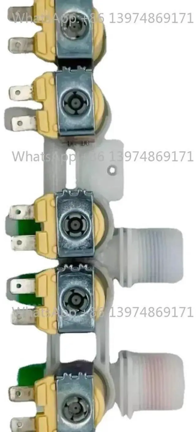 Alt view image 3 of 3 - Electric Water Inlet Solenoid Valve DC97-15459K For Drum Washing Machine 220V C-076-19-B13 Five-head Washer Part