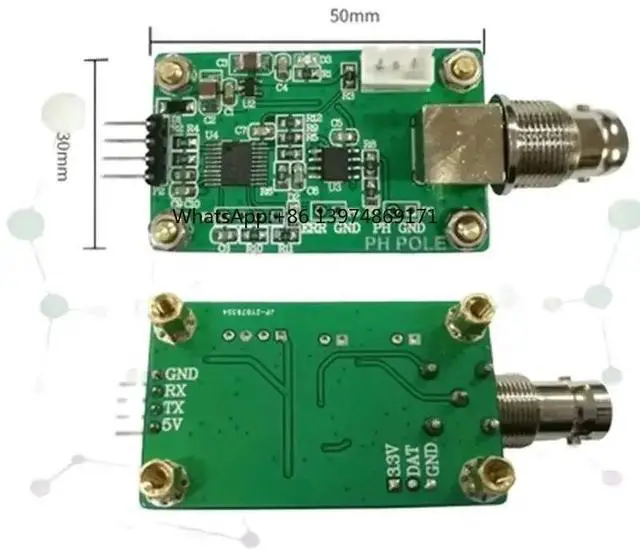 Alt view image 2 of 3 - PH detection Collection sensor module pH sensor Water detection control Serial port output