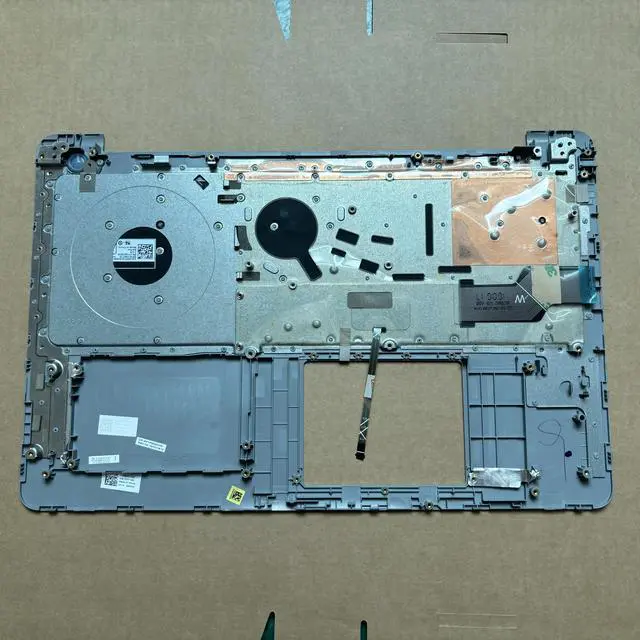 Alt view image 2 of 3 - 100%US English Gray For Inspiron 5567 5565 Palmrest Keyboard Assembly with backlight PT1NY 0PT1NY