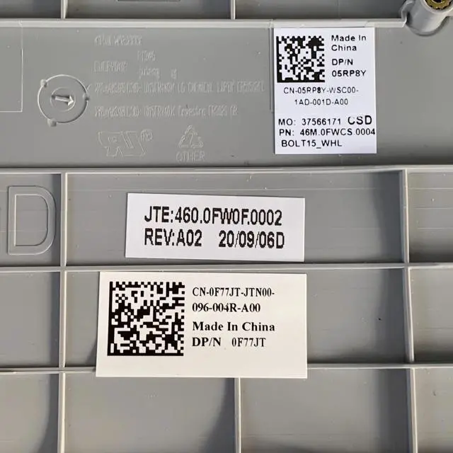 Alt view image 3 of 3 - 100%Japanese JP For Inspiron 5567 5565 Palmrest Keyboard Assembly NO-backlight F77JT 5RP8Y
