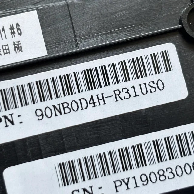 Alt view image 4 of 4 - 100%US English For X555 X555QG laptop keyboard Palmrest Assembly TOP cover C case No-backlight 90NB0D4H