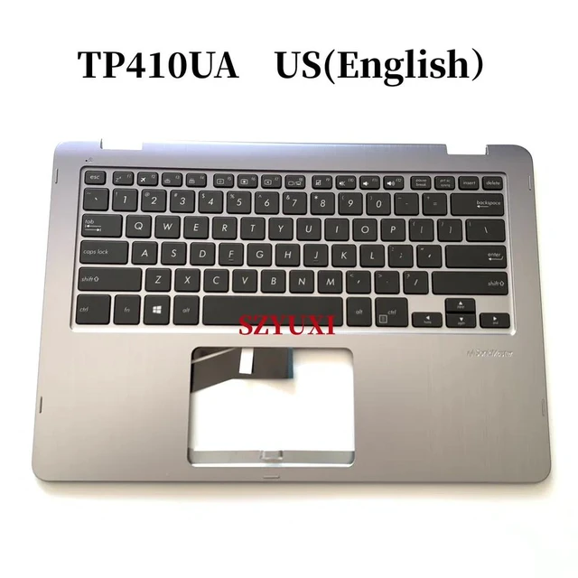 Alt view image 2 of 4 - 100%US English For TP410UA TP410 laptop keyboard Palmrest Assembly with backlight 90NB0FS1-R31US2