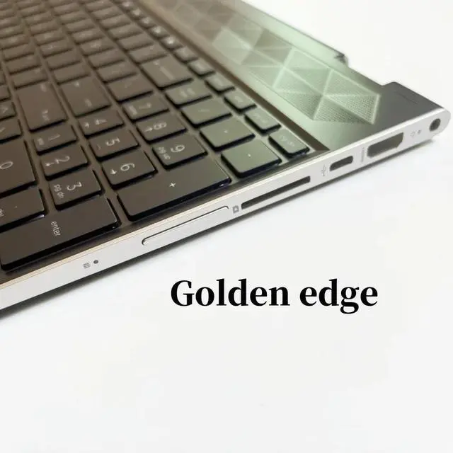 Alt view image 3 of 3 - 100%US English TPN-W132 Forpavilion 15-CR keyboard Palmrest Assembly top cover C case with backlight