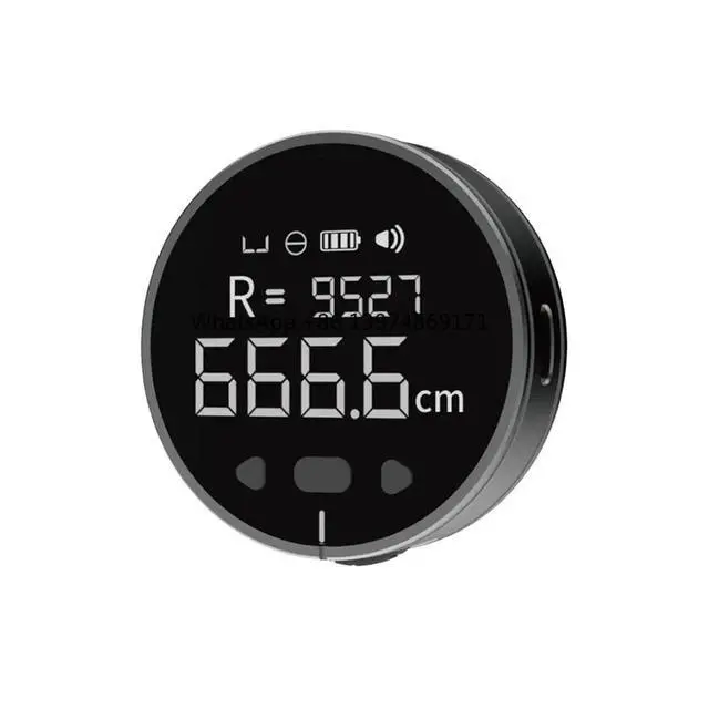 Alt view image 2 of 3 - Electronic Ruler LCD Digital Meter Electronic Tape Measure Low Power Consumption Ruler Curved Irregular Object Measuring Ruler