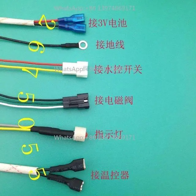 Alt view image 2 of 3 - 3V Pulse Dual Igniter Anti Dry Burning Temperature Control Pulse Igniter For Gas Water Heater