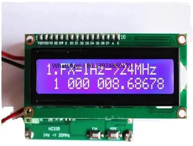 Main image of 6 Digit High Precision Frequency Meter 1Hz-24MHz Pulse Signal Frequency Counter Test Instrument