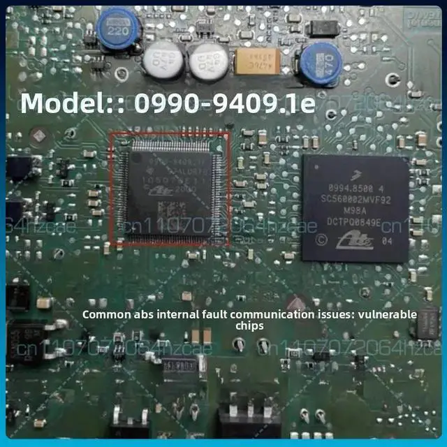 Main image of 0990-9409.1E Suitable for Volkswagen, Mercedes-Benz, BMW, Audi and FOTES. ABS internal fault chip.