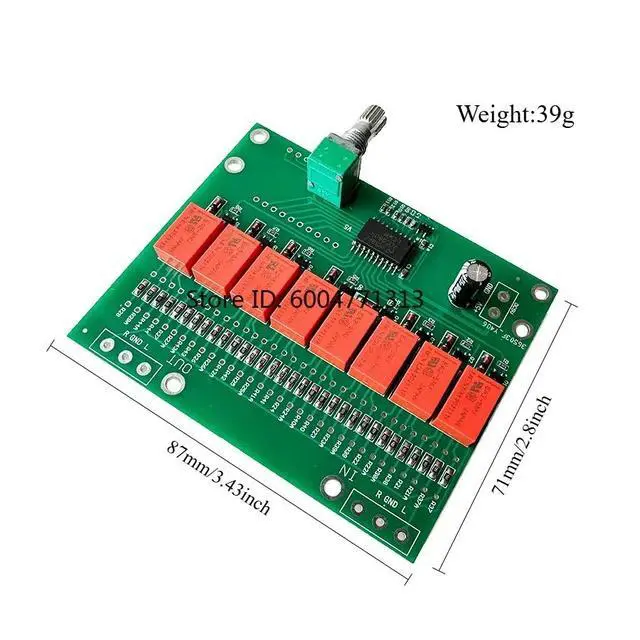 Alt view image 3 of 3 - HIFI Digital Volume Control Module DC 5V Audio Adjust Panel For Power Amplifier Preamplifier Replace Analog Potentiometer